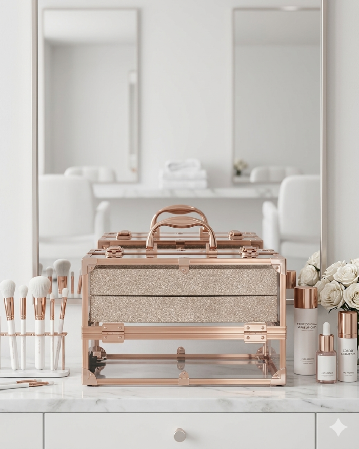 Caja Organizadora Rose Gold