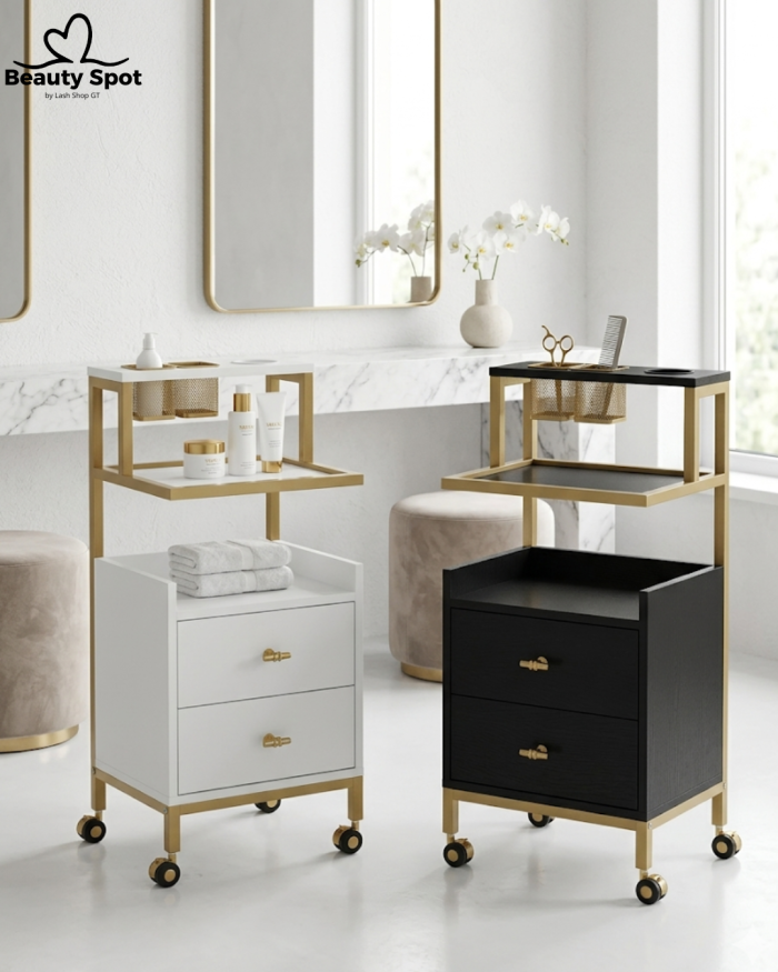 Salon Trolley Negro